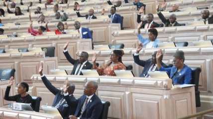 Parlamentares angolanos  - DR