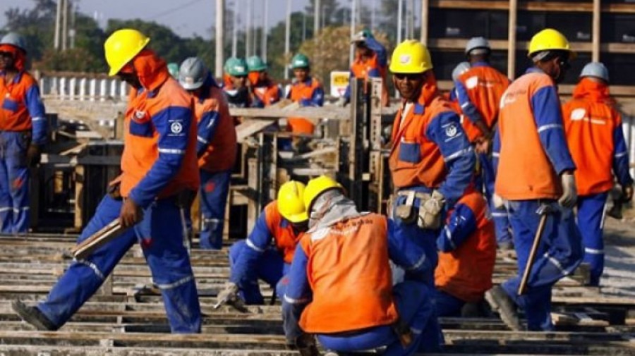 Trabalhadores em actividade