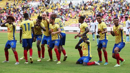 Jogadores do Petro em festa - Angop