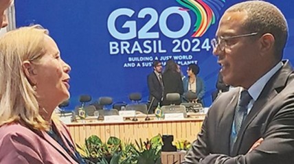 Ministro de Estado no Rio de Janeiro, Brasil - DR
