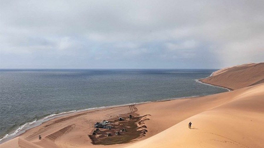 Ba&iacute;a dos Tigres, na prov&iacute;ncia do Namibe
