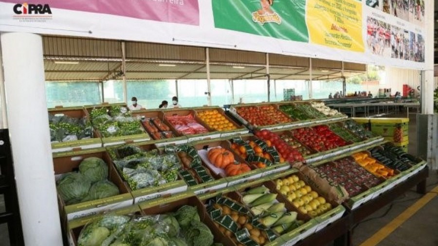 Produtos em exposição (arquivo)