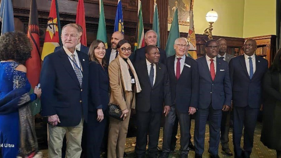 Participantes ao encontro da "World Resource Institute" em Nova Iorque