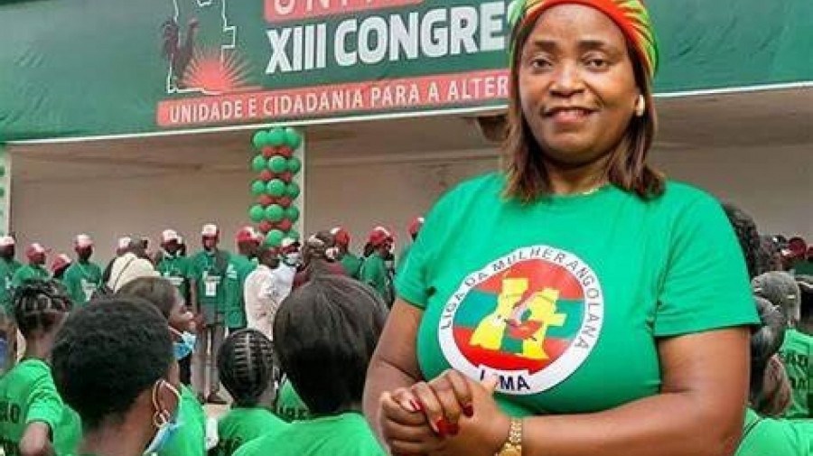 Presidente da LIMA, Antonieta Cesaltina Kulanda