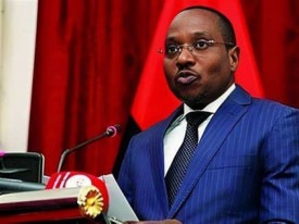 Presidente do Tribunal de Contas, Sebasti&atilde;o Domingos Gunza - DR