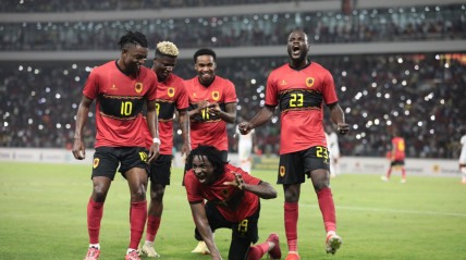 Jogadores da selecção nacional - DR