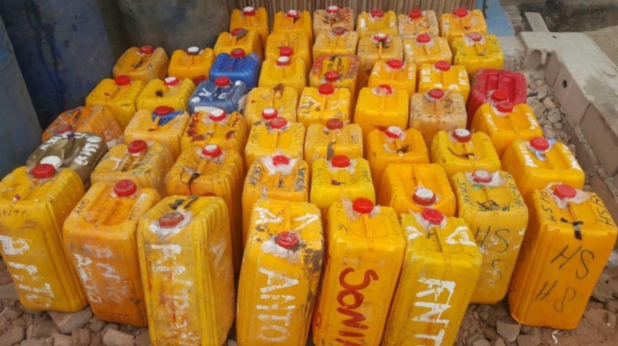 Contrabando de combust&iacute;veis 