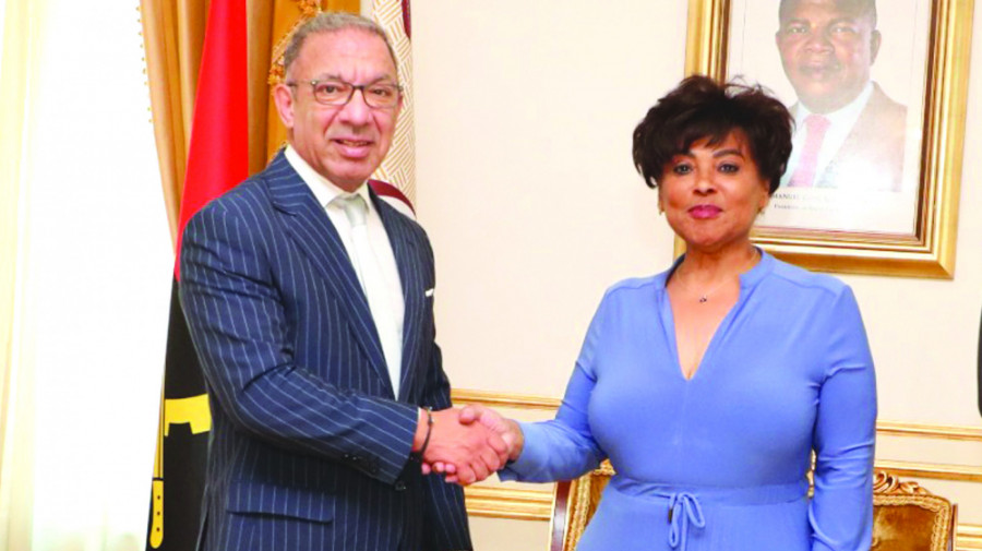 Encontro entre Duarte Pacheco e a Presidente da Assembleia Nacional