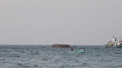 Naufrágio de embarcação da Ilha de Luanda - DR