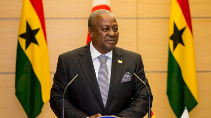 Presidente do Gana, John Dramani Mahama - DR