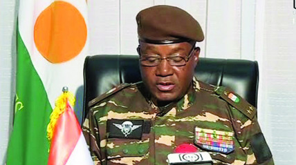 Líder militar do Níger, Abdourahmane Tchiani - DR