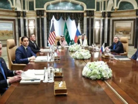 Rússia e EUA iniciaram conversações sobre a Ucrânia na Arabia Saudita - DR