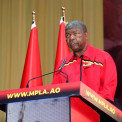 Presidente do MPLA, Jo&atilde;o Louren&ccedil;o 