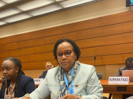 Representante permanente de Angola junto dos Escrit&oacute;rios das Na&ccedil;&otilde;es Unidas e outras Organiza&ccedil;&otilde;es Internacionais em Genebra (Su&iacute;&ccedil;a), Ana Maria de Oliveira - Cedida 