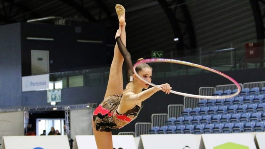 Luana Gomes conquista medalha de ouro no Africano de Ginástica
