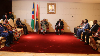 Presidente da Namíbia, Ndemupelila Netumbo Nandi-Ndaitwah, está em Angola para visita oficial - MIREX