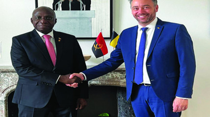 Angola e Bélgica reforçam cooperação - Cedida
