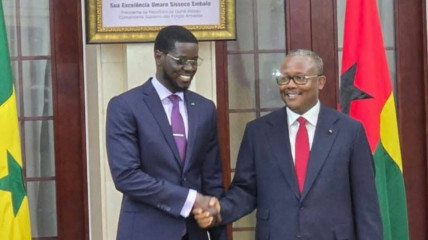 Presidente do Senegal na Guiné-Bissau para ser condecorado - DR