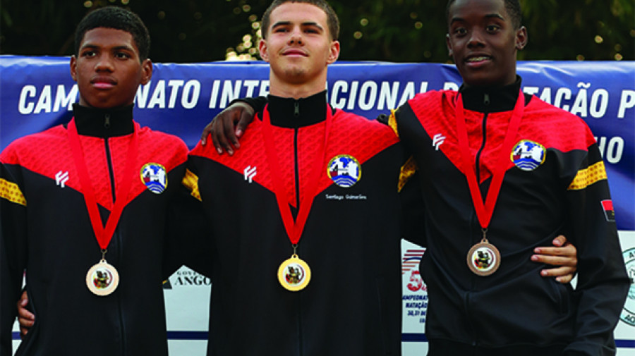 Medalhados do Torneio Internacional de Natação
