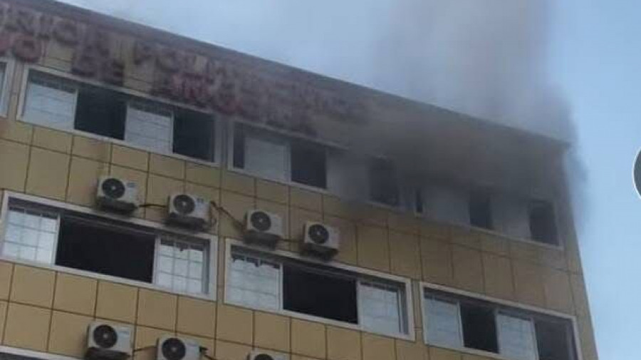 Incêndio no IMETRO