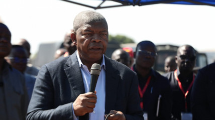 Presidente da República, João Lourenço, discursa no Cazombo, província do Moxico Leste - Edições Novembro