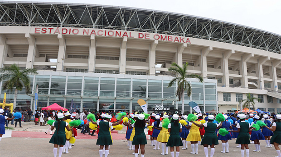 Estádio Nacional de Ombaka, em Benguela