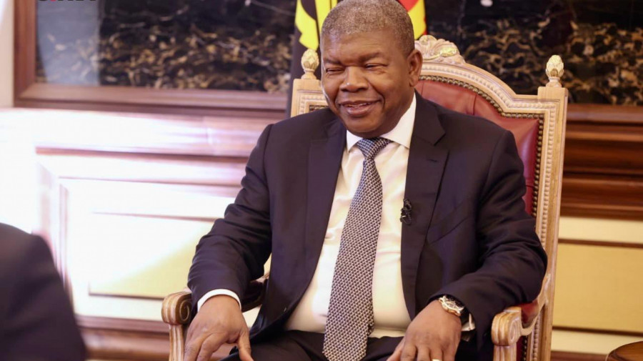 Presidente da República, João Lourenço, em entrevista exclusiva à TPA