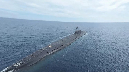 Armada russa do Pacífico recebeu mais um submarino