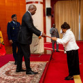 Embaixadora angolana em Moçambique apresenta Cartas Credenciais 