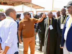 Presidente da República em visita à vila da Muxima - CIPRA