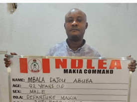 Angolano Mbala Dajou Abuba condenado, na Nigéria, por tráfico de drogas - Cedida