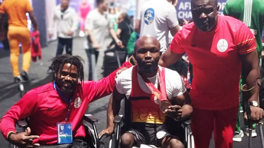 Atleta Pedro Nazaré Adão conquista, na China, medalha de prata no mundial de halterofilismo adaptado