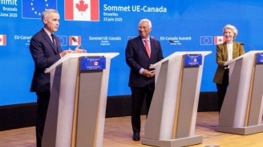 União Europeia e Canadá reunido para reforçar laços cooperação