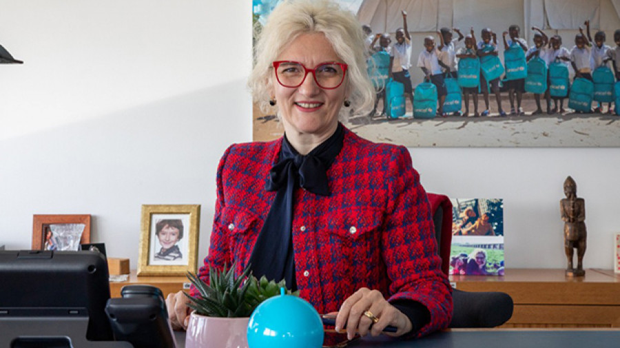 Directora regional da UNICEF, Etleva Kadilli