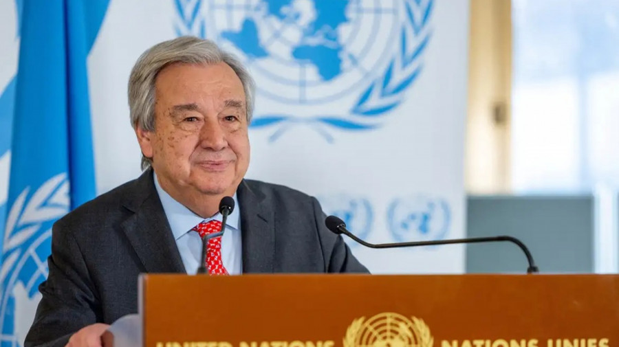 Guterres critica dualidade de critérios diante de provas de genocídio
