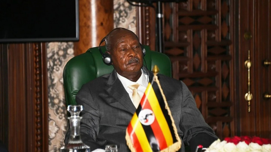 Presidente Museveni quebra fala sobre a guerra entre Israel e Irão