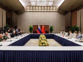 Ministros da defesa dos países membros da OCS reunidos na China - DR