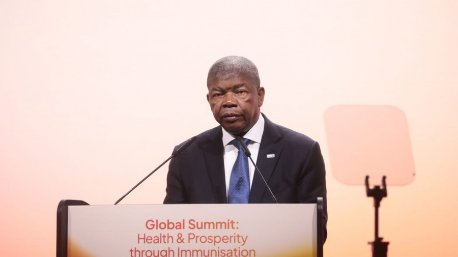 Presidente da República, João Lourenço, discursa na Cimeira da Aliança Global de Vacinas (GAVI)