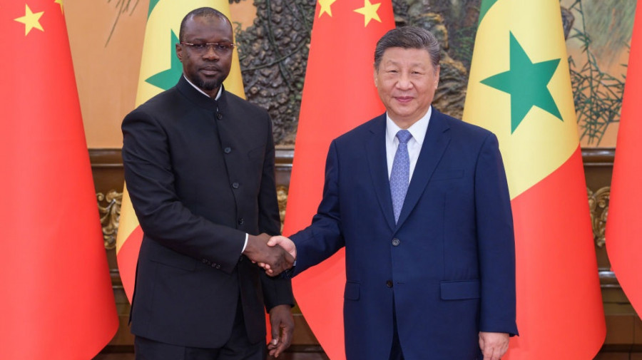 Primeiro Ministro senegalês reúne-se em Beijing com Presidente chinês