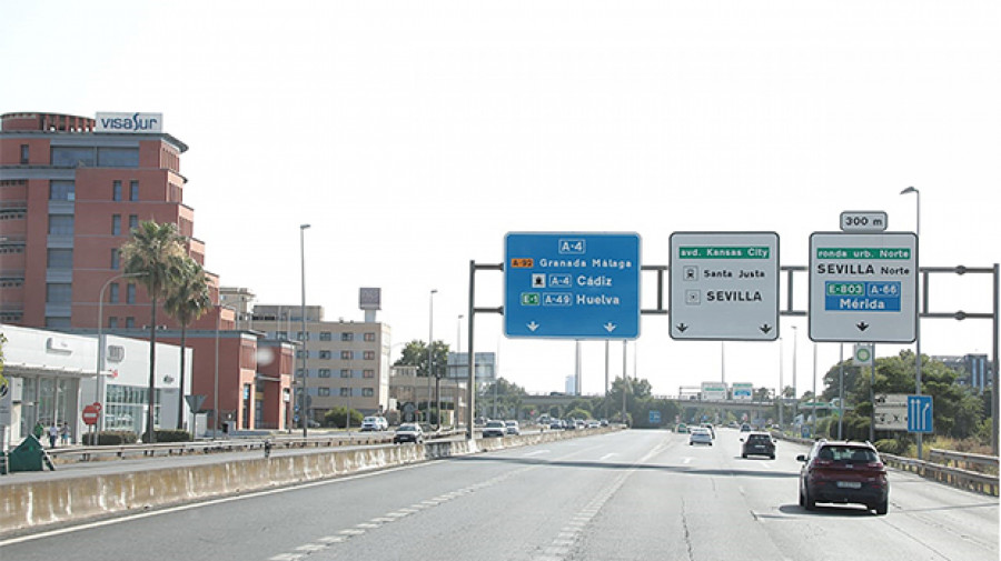 Um pormenor da cidade de Sevilha, Espanha