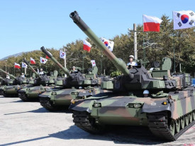 Coreia do Sul conclui negociações para venda de tanques de guerra à Polónia  - DR