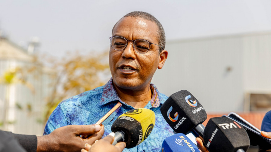 Ministro de Estado para Coordenação Económica, José de Lima Massano, em declarações na ZEE