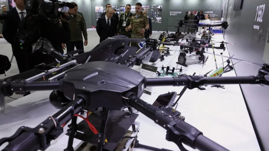 Rússia triplicou a produção de drones
