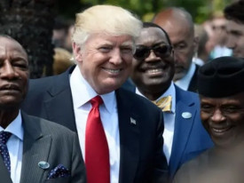 Trump manifesta interesse em visitar África - DR