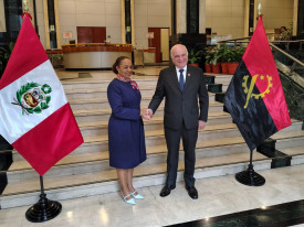 Cooperação entre Angola e Peru - Cedido 