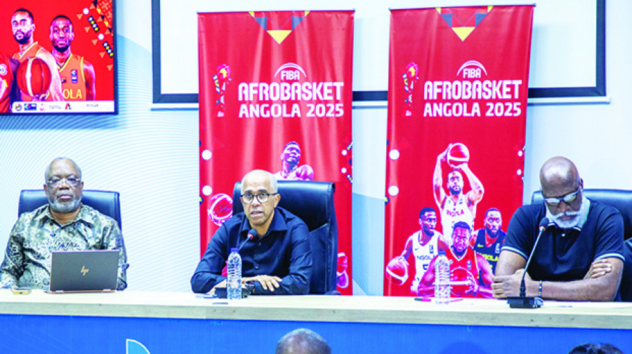 Conferência de imprensa sobre o Afrobasket-2025