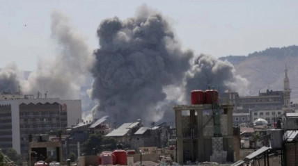 Israel bombardeia Palácio Presidencial na Síria - DR