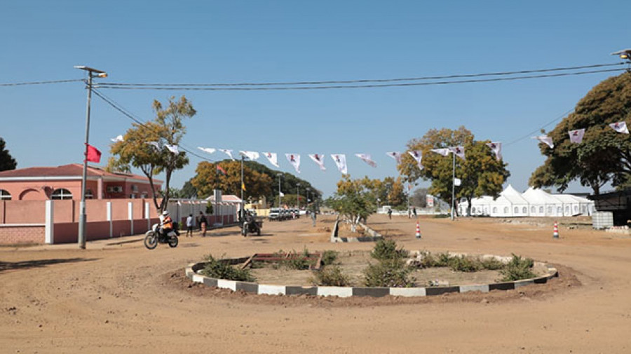 Um pormenor de Mavinga, capital da província do Cuando