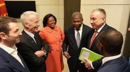 Presidente de João Lourenço reuniu-se com líder empresarial francês - DR