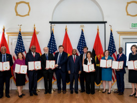 Delegações de Angola e dos EUA - MIREX